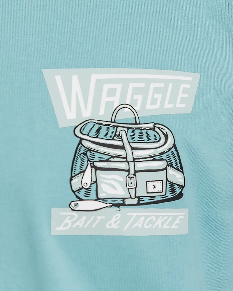 Waggle Golf Men's Bait and Tackle T-shirt