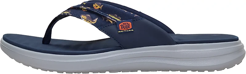 HEYDUDE Men's Finn Flip Cast Flip-Flops