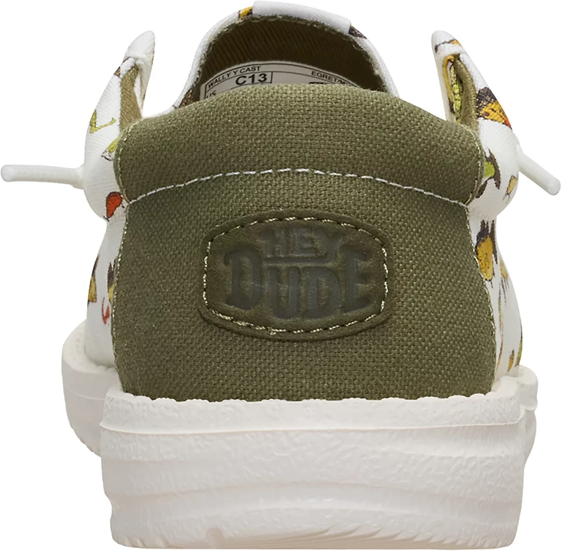 HEYDUDE Kids’ Wally Freshwater Fish Slip-on Shoes