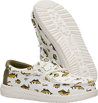 HEYDUDE Kids’ Wally Freshwater Fish Slip-on Shoes