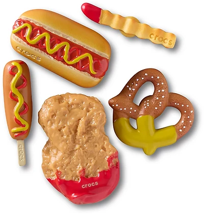 Crocs YUM Dipped Junk Food Jibbitz 5-Pack
