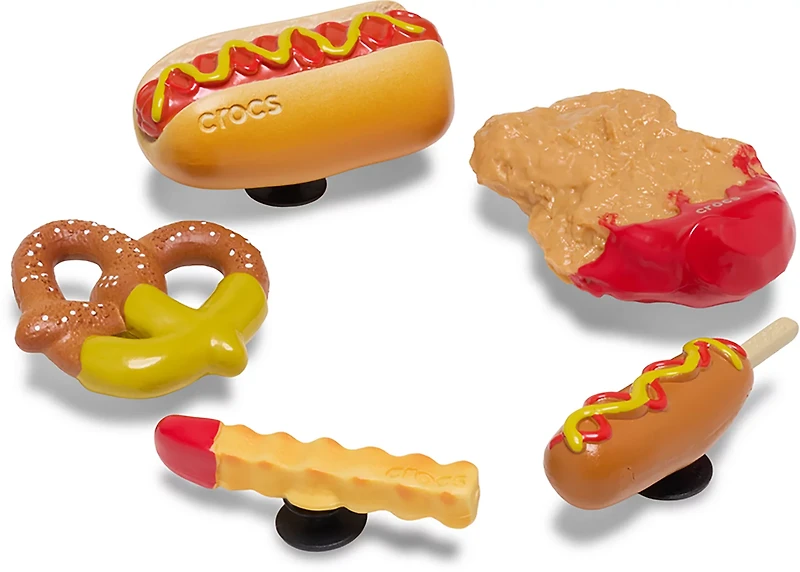 Crocs YUM Dipped Junk Food Jibbitz 5-Pack
