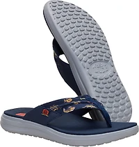 HEYDUDE Men's Finn Flip Cast Flip-Flops
