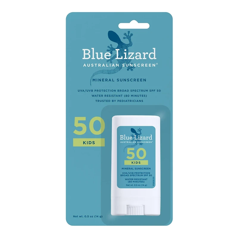 Blue Lizard Kids Mineral Sunscreen Stick - SPF 50 - 0.5 oz
