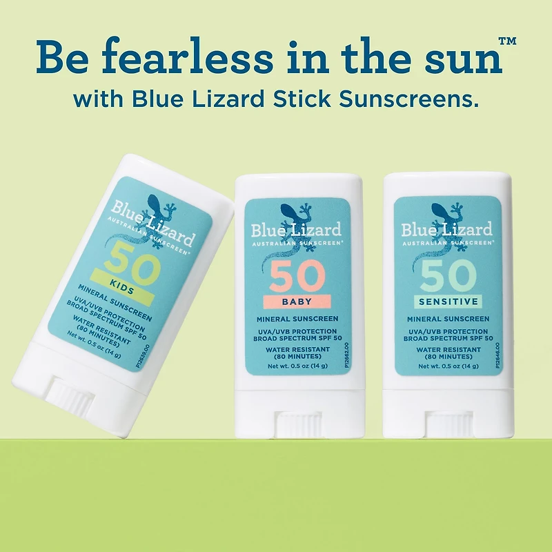Blue Lizard Kids Mineral Sunscreen Stick - SPF 50 - 0.5 oz