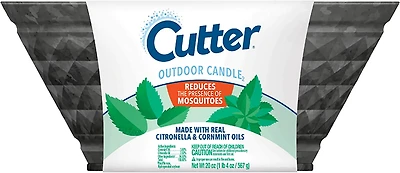 Cutter Galvanized Citronella Triple Wick Candle