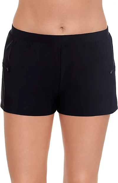 American Beach Women's Solid Shaper Shorts