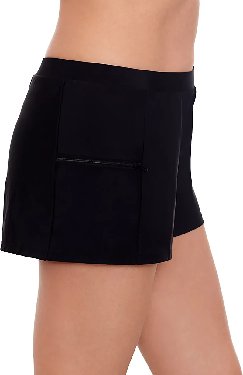 American Beach Women's Solid Shaper Shorts