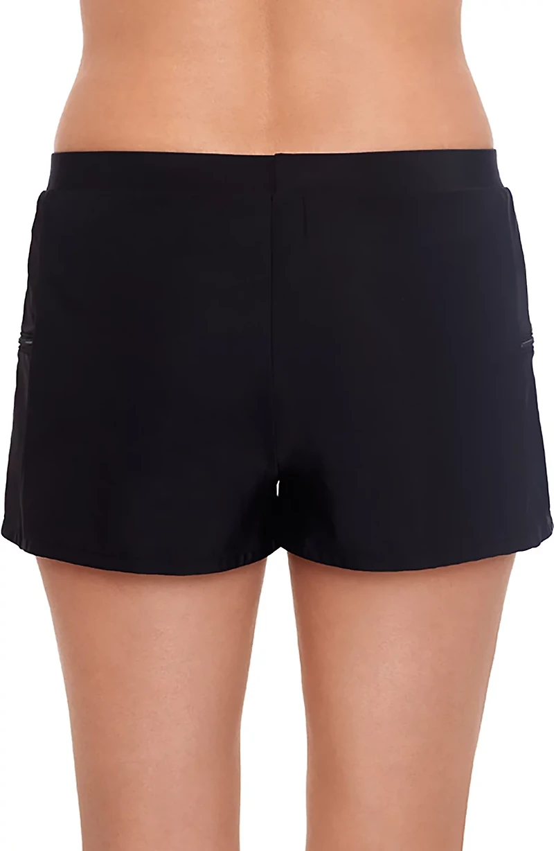 American Beach Women's Solid Shaper Shorts