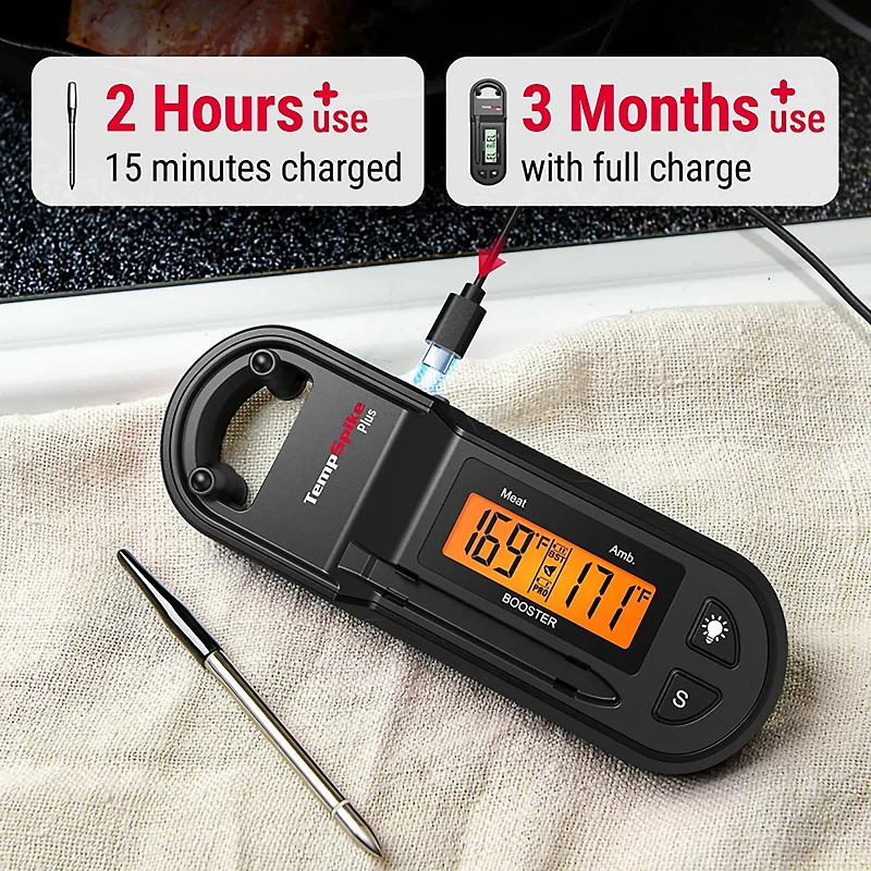 TempPro TP971W TempSpike Plus Wireless Meat Thermometer