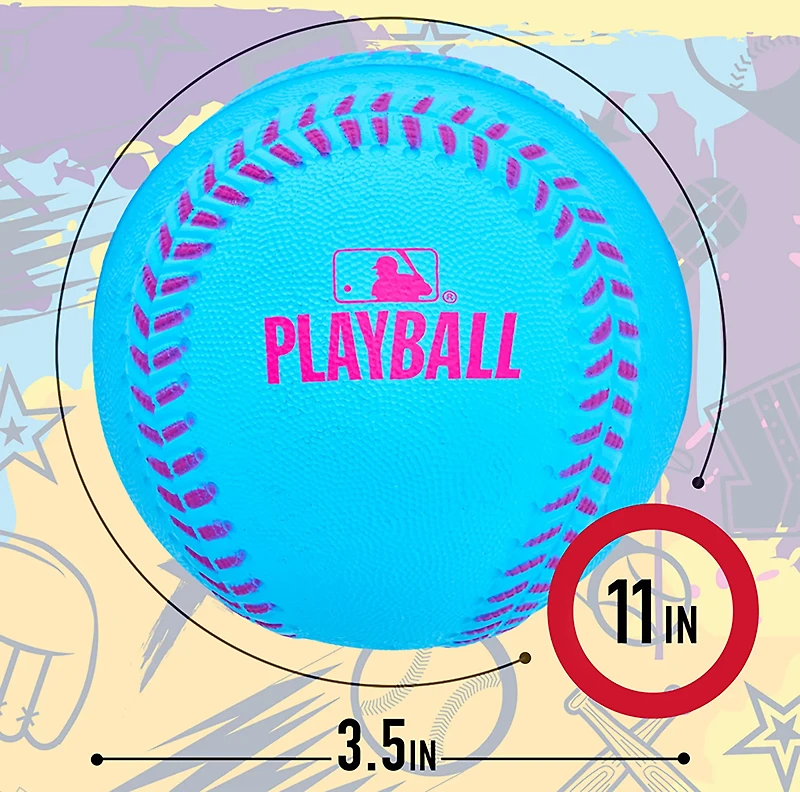 Franklin Sports MLB Play Ball Foam Ball - 4 pack