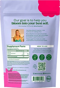 Bloom Nutrition Berry Boost Creatine Gummies 36-Pack