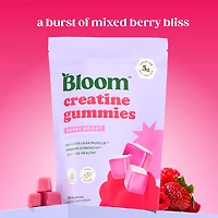Bloom Nutrition Berry Boost Creatine Gummies 36-Pack
