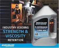 Quicksilver 10W-40 4-Stroke Marine Engine Oil