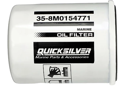 Quicksilver 20 Micron Oil Filter for Various Marine Engines