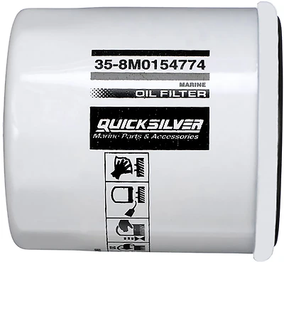 Quicksilver 20 Micron Oil Filter for Various Marine Engines