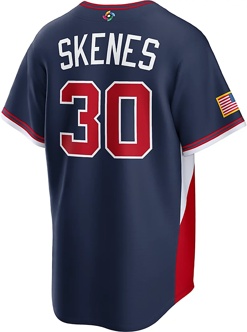 Nike Men's USA P. Skenes World Baseball Classic Road Stadium Player N&N Jersey