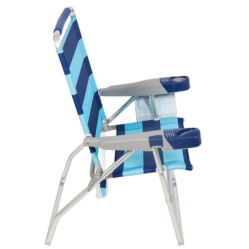 Rio 17 Beach Chair with Cooler Pouch