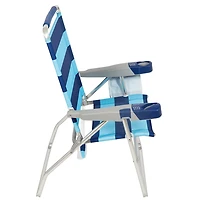 Rio 17 Beach Chair with Cooler Pouch