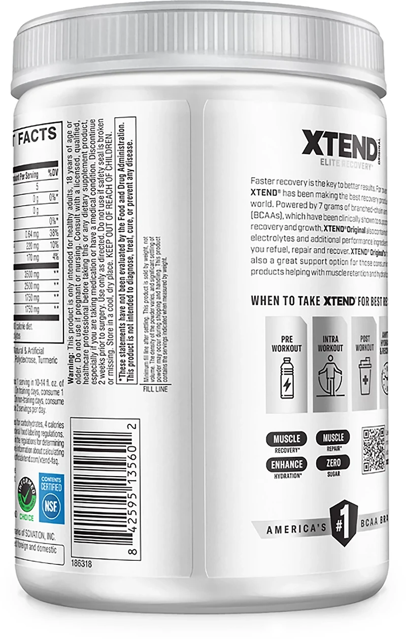 Scivation Xtend Original Freedom Ice BCAA Supplement