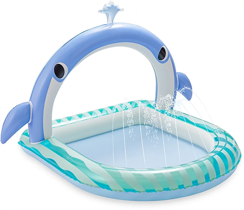 Funsicle Whale Tale Arch Play 'n Spray Kids' Pool