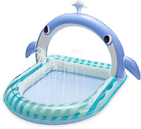 Funsicle Whale Tale Arch Play 'n Spray Kids' Pool