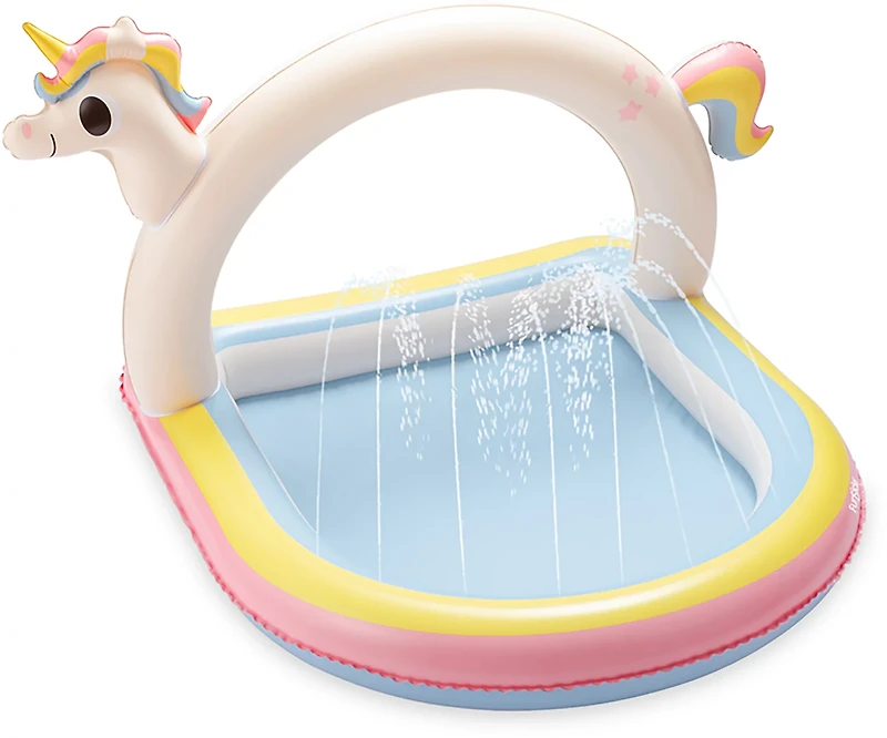 Funsicle RainbowStar Arch Play 'n Spray Pool