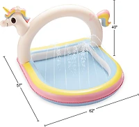 Funsicle RainbowStar Arch Play 'n Spray Pool