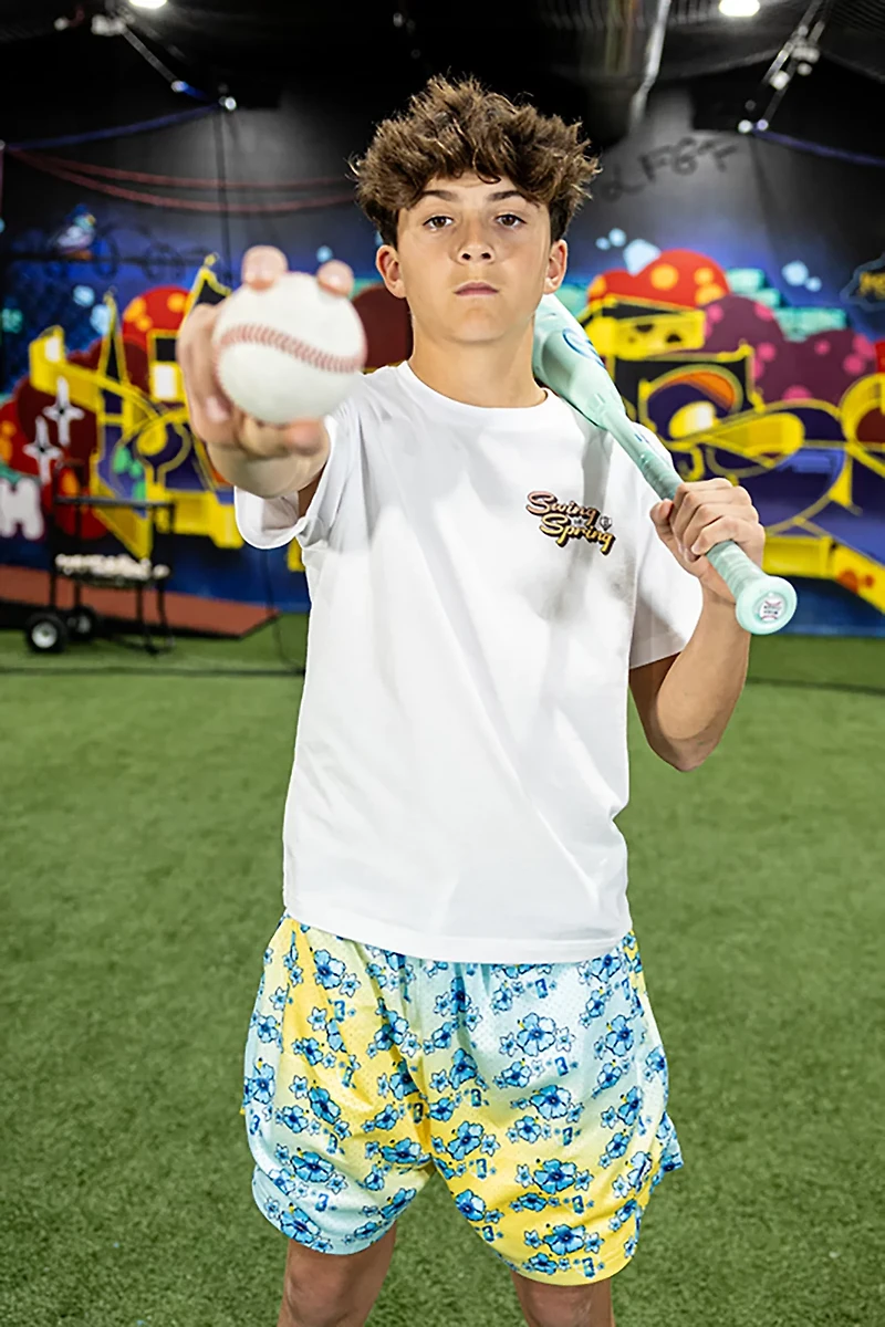 Baseball Lifestyle 101 Boys' Swing Into Spring Graphic T-shirt