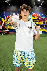 Baseball Lifestyle 101 Boys' Swing Into Spring Graphic T-shirt