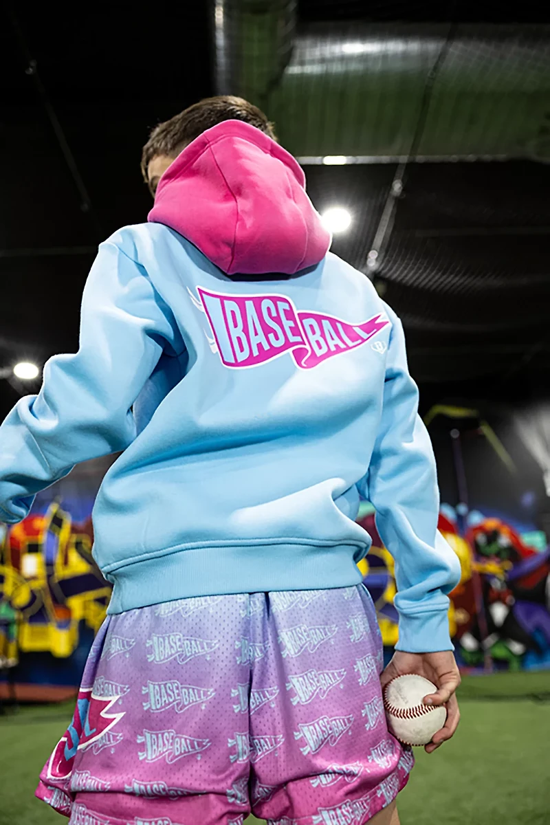 Baseball Lifestyle 101 Boys' Pennant Hoodie