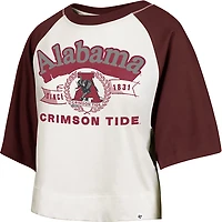 47 Women's Alabama Infield Shift Raglan Crop T-shirt