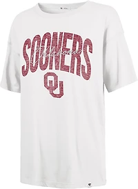 '47 Women's Oklahoma Sooners Muse Sadie Short Sleeve T-shirt