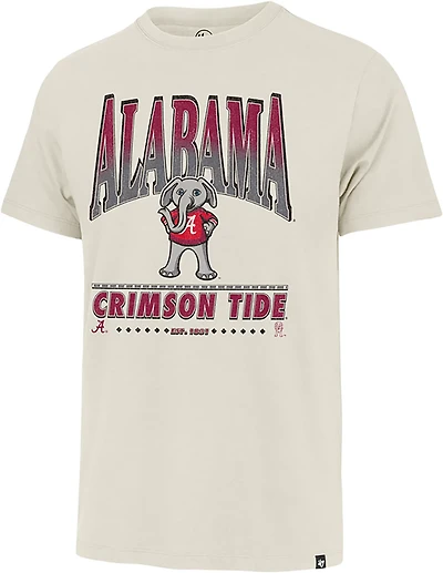 '47 Men's Alabama Crimson Tide Straight Shot Two Franklin Short Sleeve T-shirt