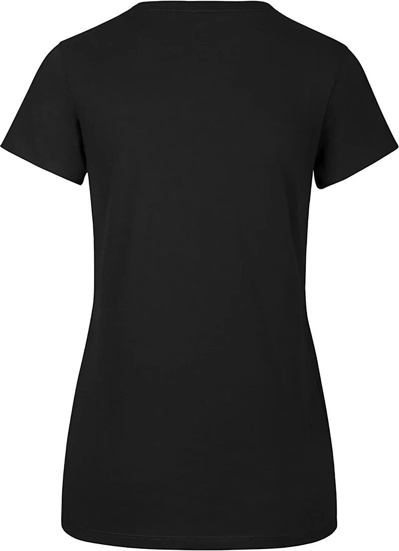 '47 Women's San Antonio Spurs Glimmer on Ultra Rival V-neck T-shirt