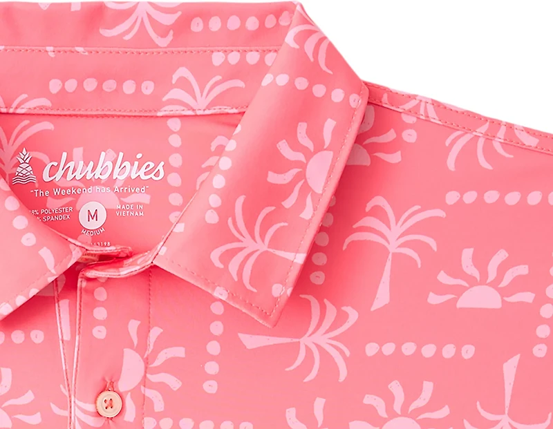 Chubbies Men's The Easygoer Performance Polo Shirt