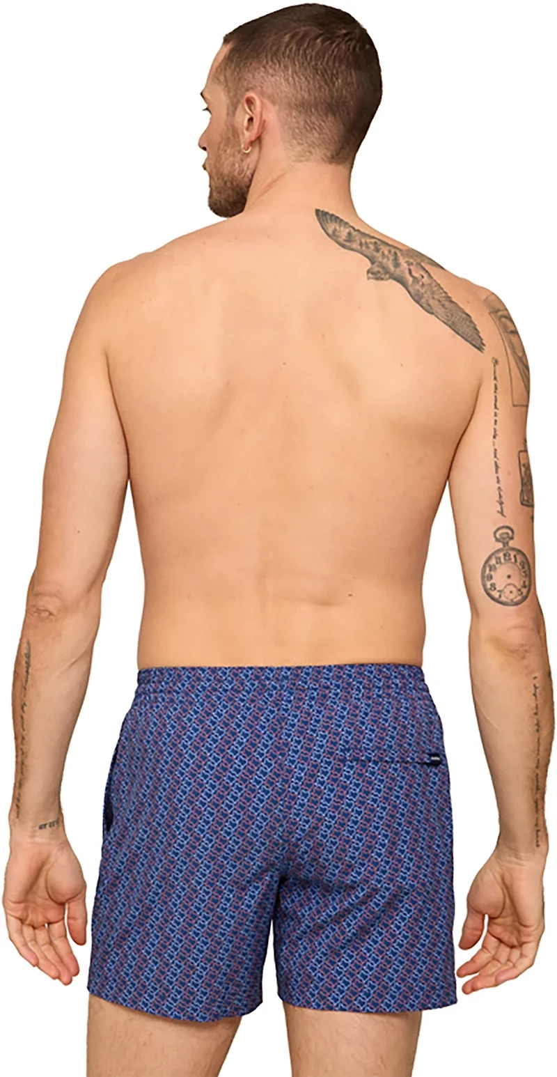 Chubbies Men's The Lone Stars Classic Lined Swim Trunks 5.5