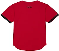 Mitchell & Ness Men’s University of Arkansas Head Coach Mesh Baseball Jersey