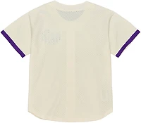 Mitchell & Ness Men’s Louisiana State University Mesh Button Front Baseball Jersey