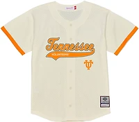 Mitchell & Ness Men’s University of Tennessee Mesh Button Front Baseball Jersey
