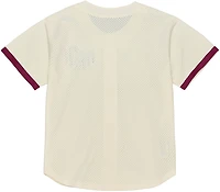 Mitchell & Ness Men’s Texas A&M University Mesh Button Front Baseball Jersey