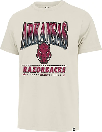 '47 Men's Arkansas Razorbacks Straight Shot Two Franklin Short Sleeve T-shirt