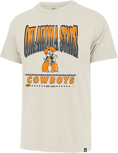 '47 Men's Oklahoma State Cowboys Straight Shot Two Franklin Short Sleeve T-shirt