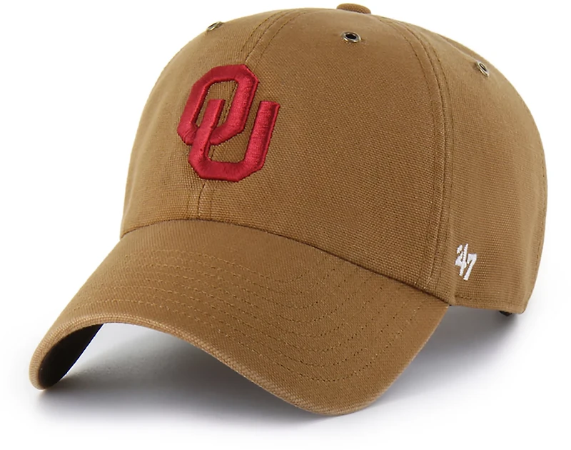 '47 Adults' Oklahoma Sooners Carhartt Clean Up Cap
