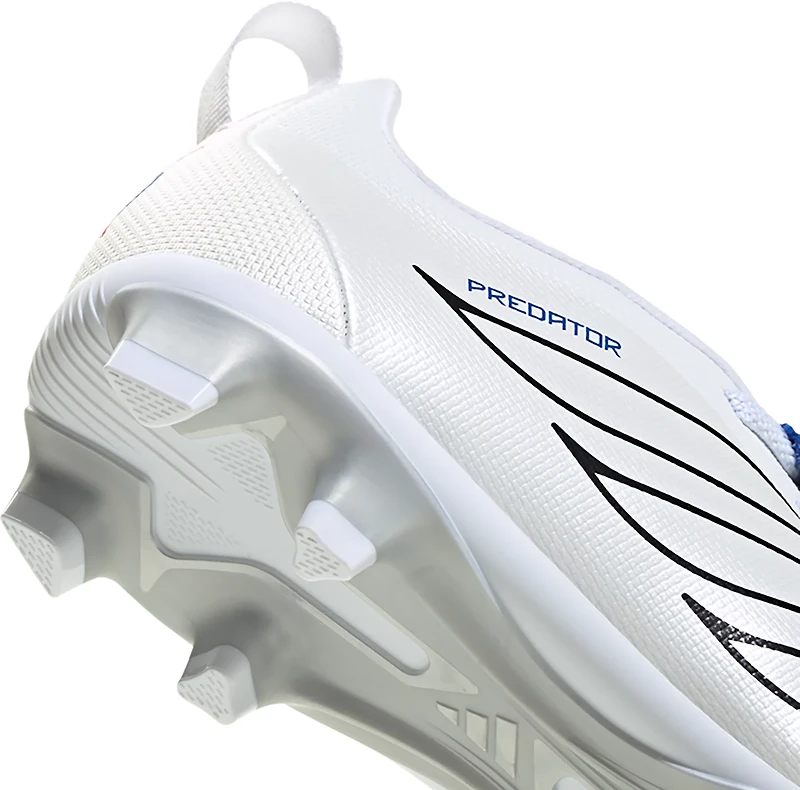 adidas Kids' Predator Club FT EL Firm-Ground/Multi-Ground Soccer Cleats