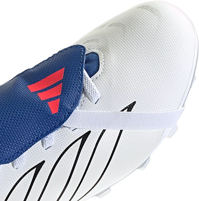 adidas Kids' Predator Club FT EL Firm-Ground/Multi-Ground Soccer Cleats