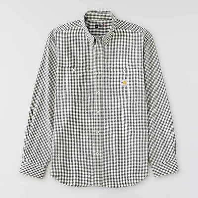 Carhartt Men's FR Force Sun Defender Long Sleeve Plaid Shirt