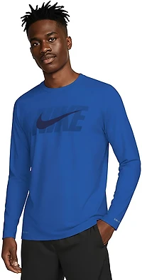 Nike Men’s Block Swoosh Over Long Sleeve Hydroguard