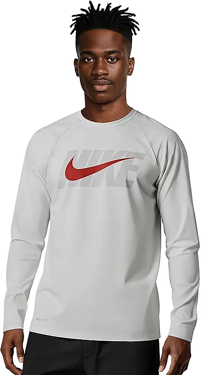 Nike Men’s Block Swoosh Over Long Sleeve Hydroguard