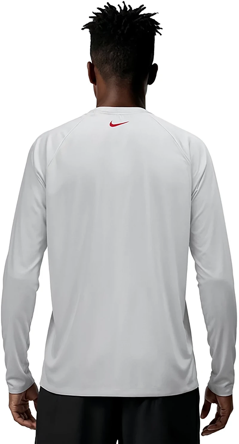 Nike Men’s Block Swoosh Over Long Sleeve Hydroguard
